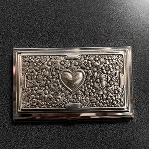 ⭐️SOLD⭐️Brighton Silver Card Holder